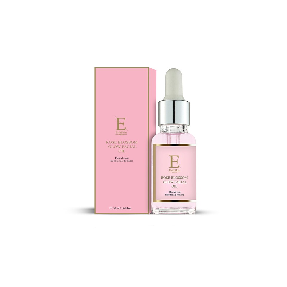 image 1 of Erth Skin London Rose Blossom Glow Facial Oil 30ml