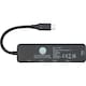 image 2 of Loop Recycled Plastic Multimedia USB Adapter - Black - One Size
