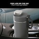 image 5 of Ninja Thirsti 530 ml Travel Bottle in Grey DW1801EUUKGY Grey