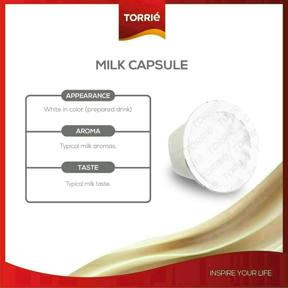 image 1 of Skinny Milk Creamer Nespresso ® Compatible Coffee Machine Pods (10 Pods)