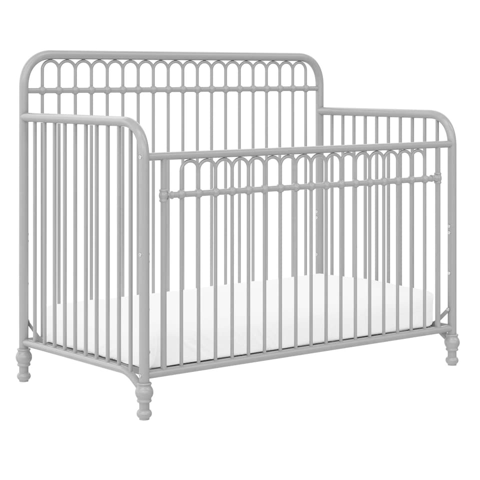 image 1 of Ivy 3in1 Convertible Cotbed Metal Grey