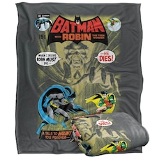 Batman Daughter Of The Demon Comic Cover Blanket - Multicoloured - One Size