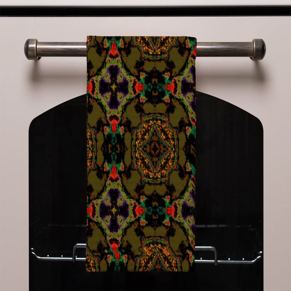 image 1 of Pakistan Mosaic Paint (Kitchen Towel)