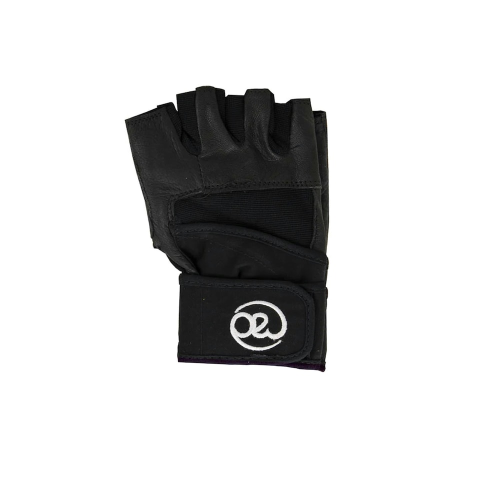 image 1 of Fitness Mad Suede Training Gloves - Black - L