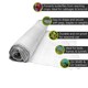 image 2 of Pegdev White Butterfly Netting UV Stabilised Mesh for Vegetables and Plants 8m