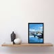 image 2 of Fishing Boats Padstow Harbour Digital Home Decor Black Framed Wall Art Print A4