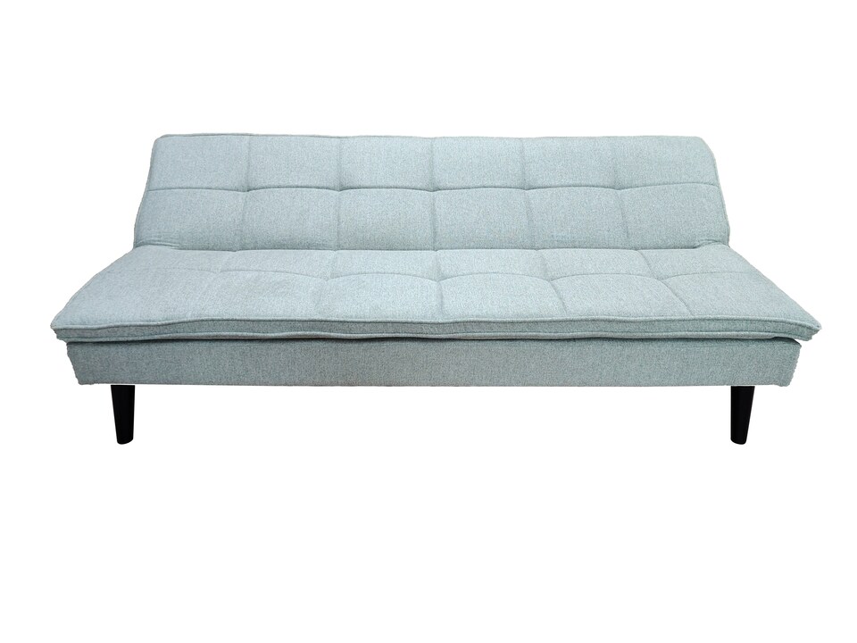 image 1 of The Fermo 2 Seater Sofa Bed in Grey, Silver or Navy | Silver | One Size