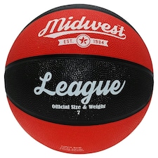 Midwest League Basketball - Black/Red - 5