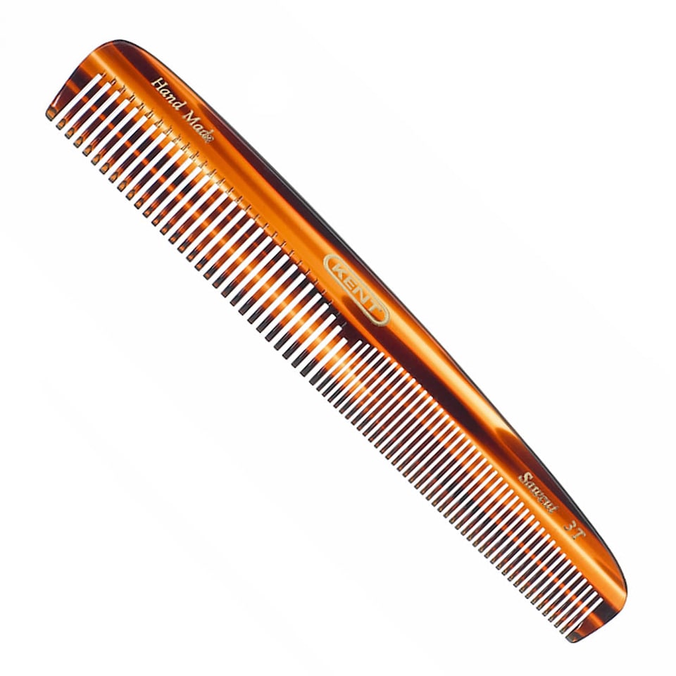Kent Brushes Handmade 167mm Comb Thick/Fine Hair