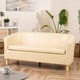 image 3 of Meriden 3 Seat Tub Sofa Cream