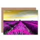 image 1 of Lavender Field Flowers Provence France Sunrise Floral Greeting Card
