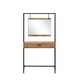 image 1 of Zahra Dressing table with mirror Wotan Oak Finish