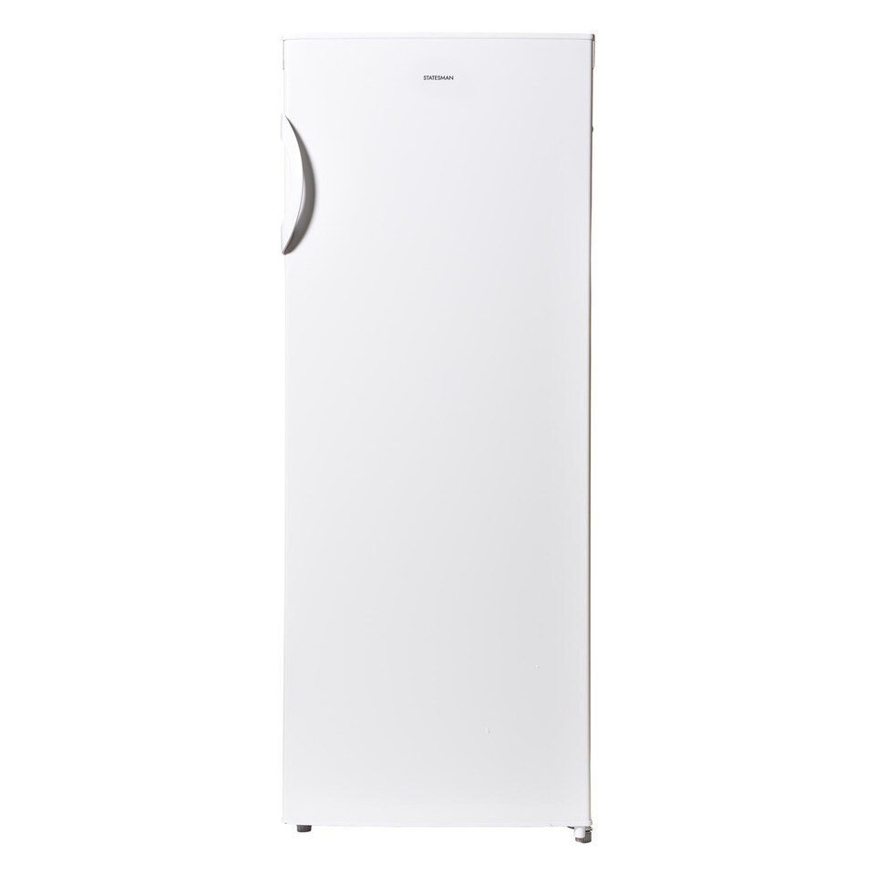 Statesman TF160LWE Tall Freezer 157 Litre, 2 Flap Closure Compartments, 3 Clear Drawers, Reversible Door, Adjustable feet, 55 cm Wide, 2 Year Parts & Labour Guarantee, White