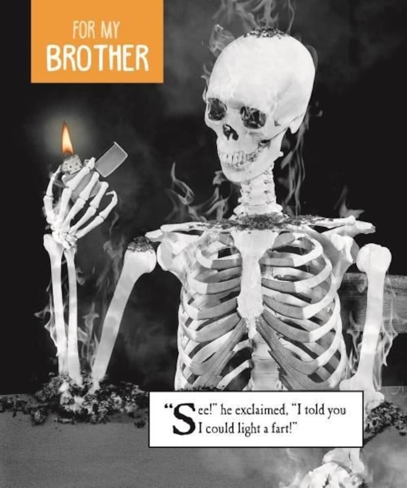 Morphed Birthday Card for Brother, Brother Birthday Card, Funny Birthday Card Brother,