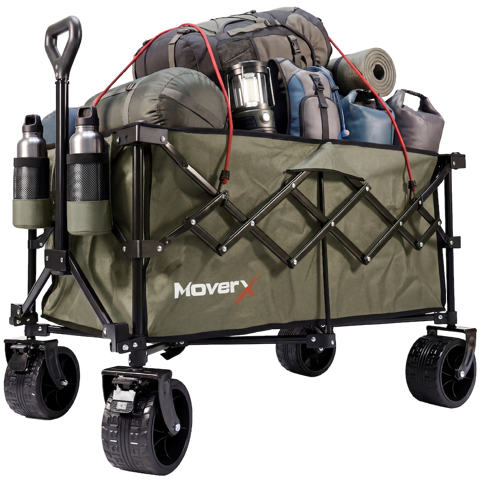 image 1 of MoverX 200L/150kg Premium Camping Trolley / Festival Wagon