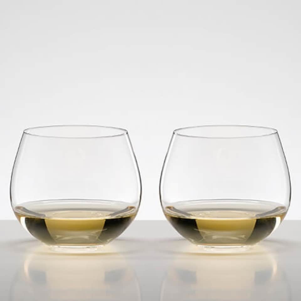 image 1 of Riedel O Set of 2 Oaked Chardonnay Wine Glasses