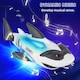 image 1 of Electric Crawling Shark Toy for Toddlers with Lights, Music, and Obstacle Avoidance