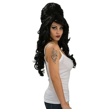 Rubies Rehab Wig - Black - One Size One Size