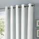 image 2 of Fusion Sorbonne Eyelet Curtains White