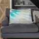 image 2 of Tie dye pattern shibori print (Blanket)