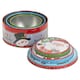 image 4 of Round Shape Christmas Cookie Tin Set | Multi | 1