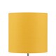 image 2 of Ochre Yellow Textured Cotton 17cm Table Lamp Shade | Yellow | Small | 1