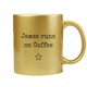 image 1 of Personalised Gold Mug Gold