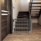image 9 of Safetots Premium Multi Panel Room Divider, up to 298cm Wide, Grey, 70cm Tall, Flexible Barrier with Door for Baby and Toddler | Grey