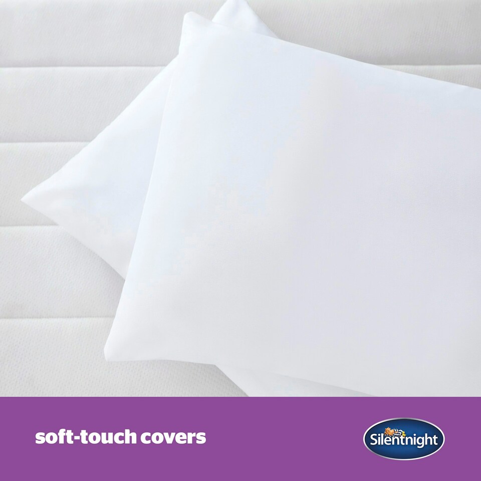 image 1 of Silentnight Deep Sleep Bed Pillows, Hypoallergenic, Medium Soft Support, 6 Pack