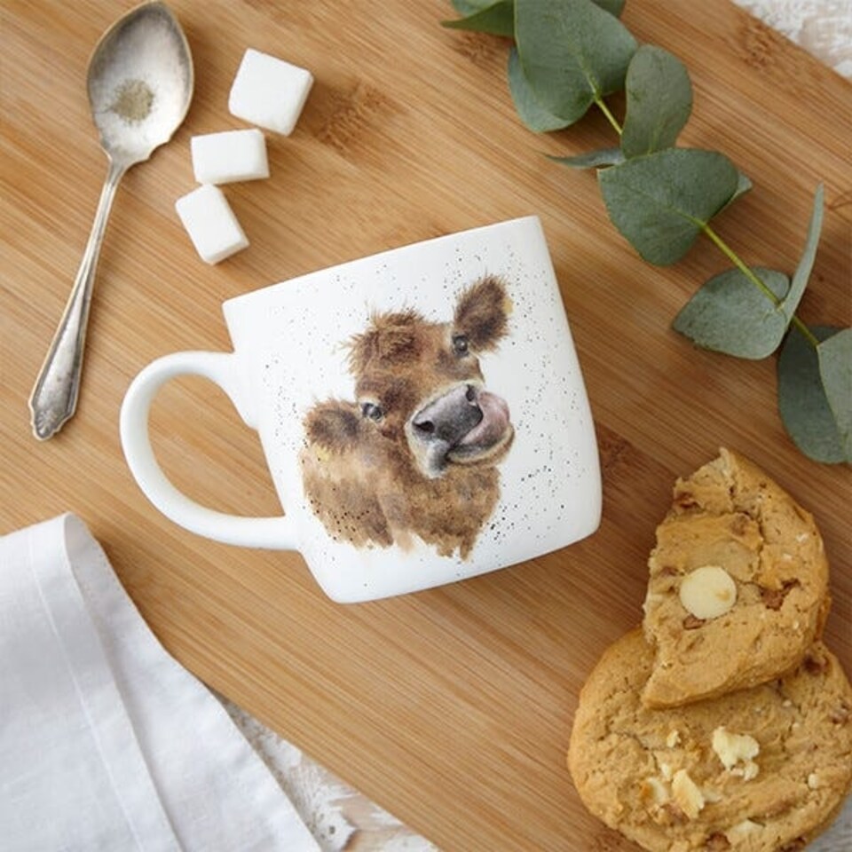 image 1 of Wrendale Designs ‘Mooo’ Cow Mug