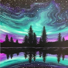 Northern Lights Diamond Painting Kit