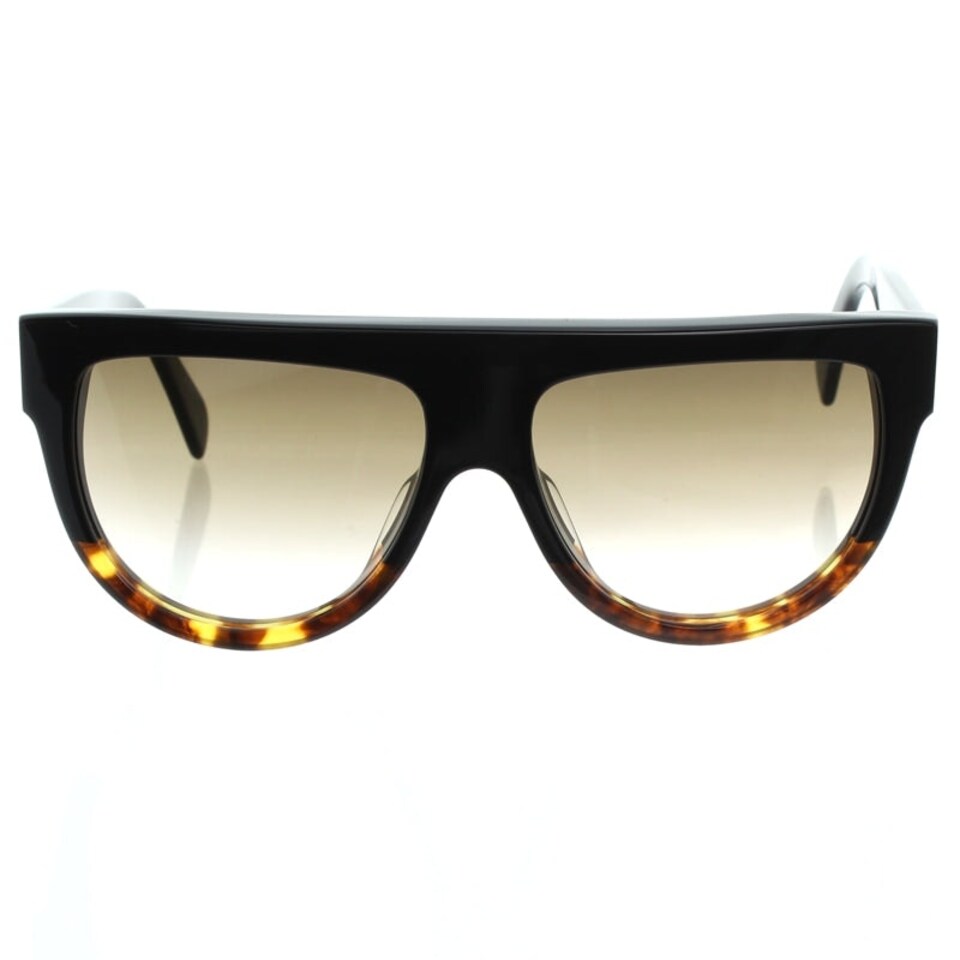 image 1 of Celine Dark Havana Shadow Women's Sunglasses CL 41026/S FU5 N/A | Havana