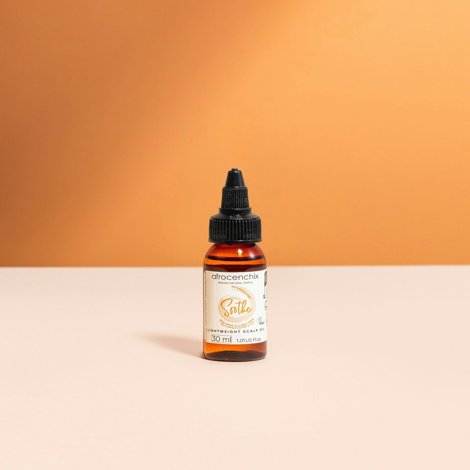 image 1 of Afrocenchix Mini Soothe - Natural Scalp Oil (30ml)