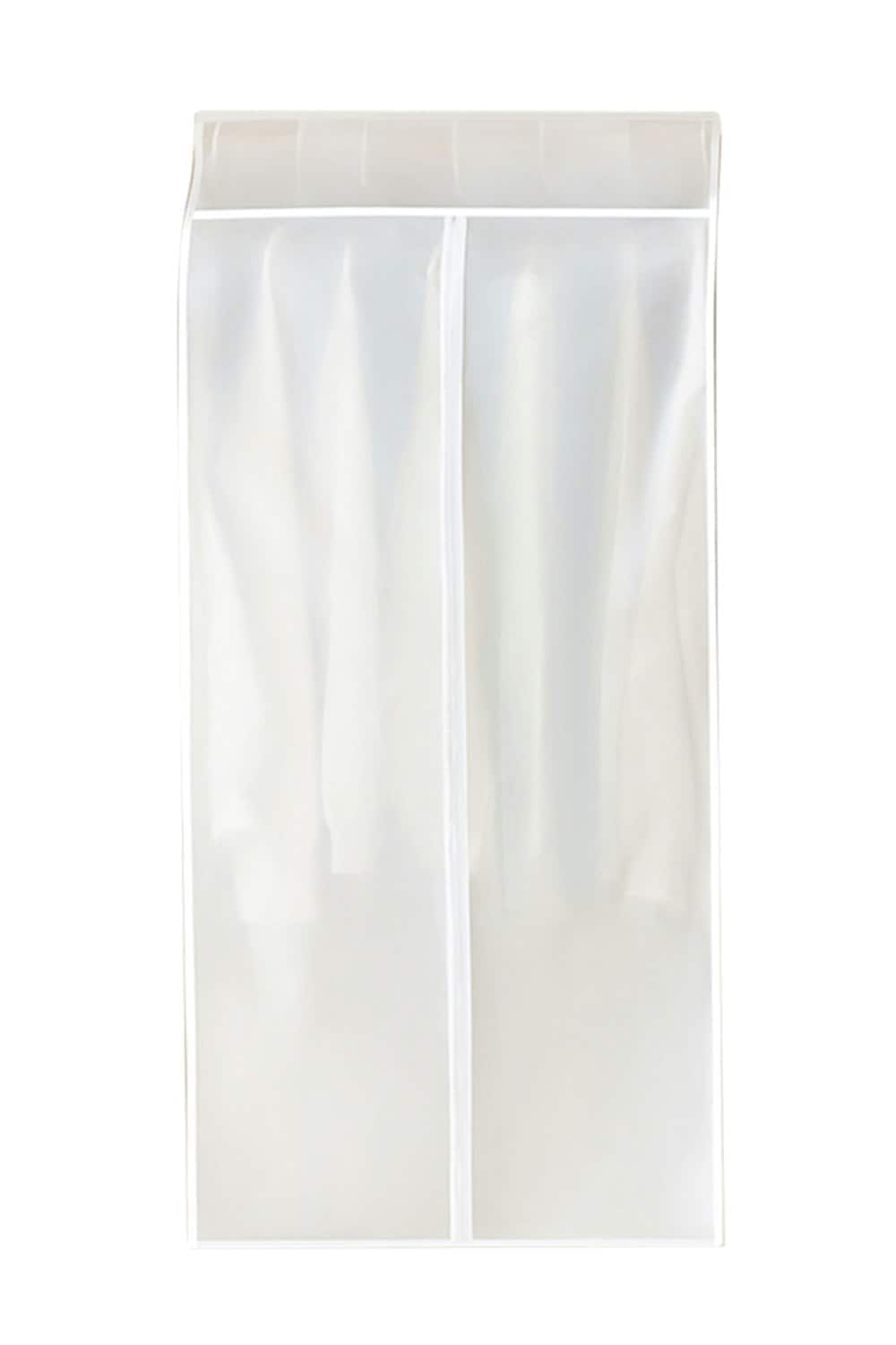 Living and Home Closet Hanging Garment Dust Cover Protector | Clear