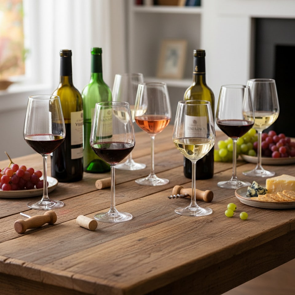 image 1 of Stemmed Wine Glasses Champagne Prosecco Flutes Cocktail Dinner Party | Clear | 12x360ml Wine Glasses