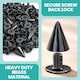 image 3 of 7x10mm Cone Spike Studs Screw Back for Leather Craft - 50pcs