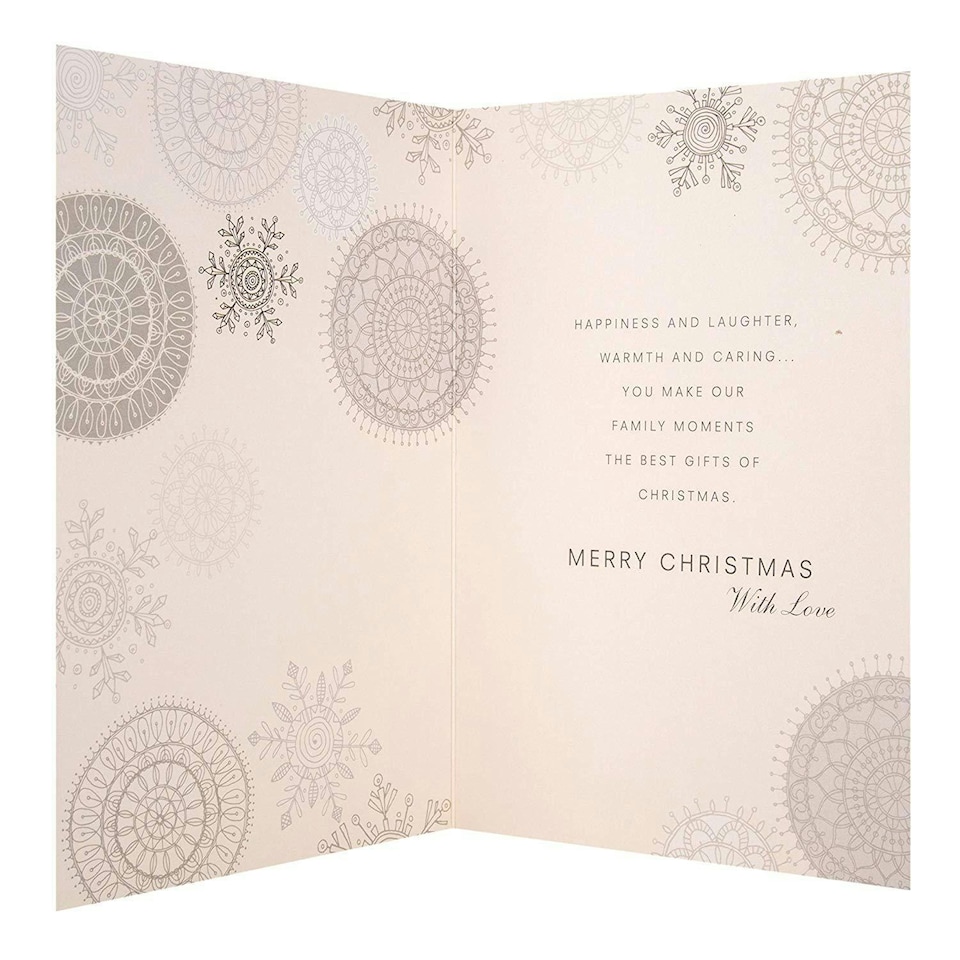image 1 of Mam Christmas Card "Full Bloom"