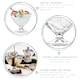 image 2 of Bormioli Rocco Diamond Ice Cream Bowls - 360ml - Pack of 6 Clear