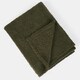 image 3 of OHS Soft Plush Teddy Fleece Throw Blanket, 200x240cm - Woodland Green