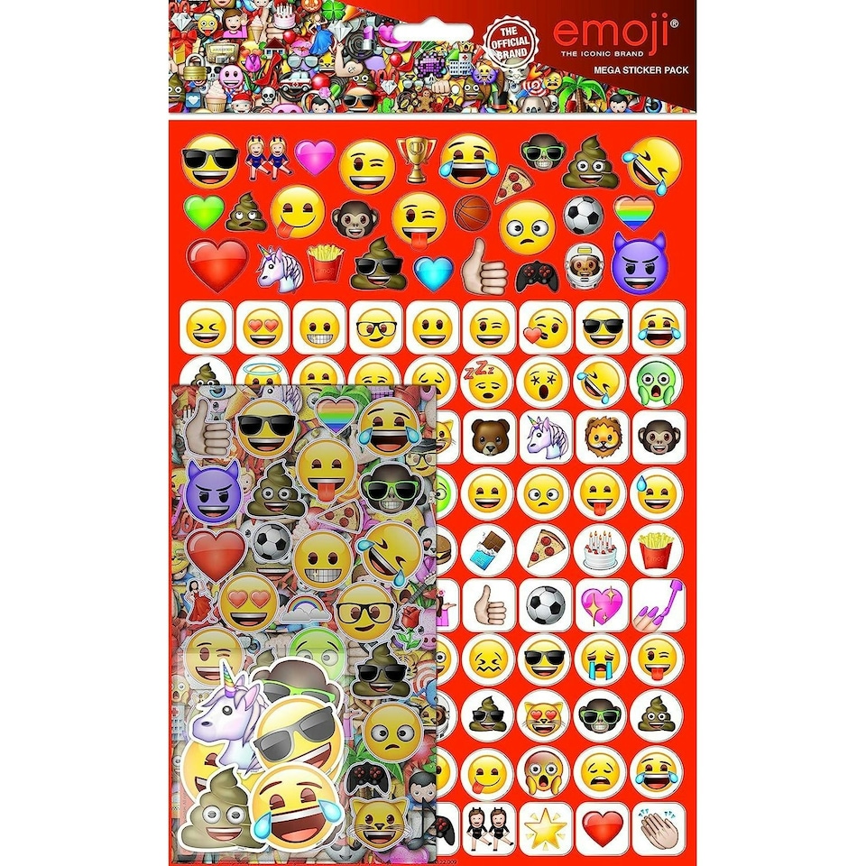 Paper Projects Emoji Stickers - Multicoloured - One Size