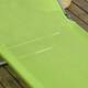 image 5 of Outsunny 2 Pieces Sun Loungers Foldable Reclining Chair with Headrest Green | Green