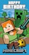 image 3 of Minecraft Birthday Card
