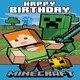 image 3 of Minecraft Birthday Card