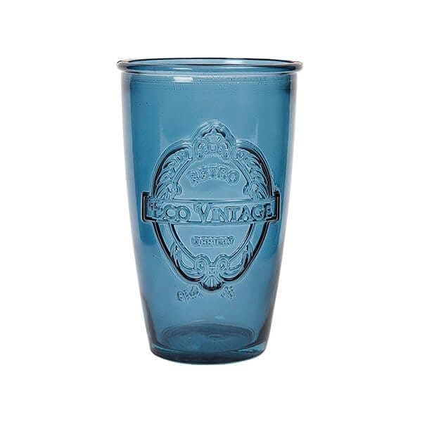 Sintra Recycled Glass Tumbler - Ink Blue