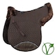 image 2 of Rhinegold Luxe Fur Numnah Brown | Colour: Brown/Brown
Size: Full