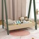 image 8 of AIYAPLAY Kids Clothes Rail with Hangers, Base Shelf for Girls, Boys, Green