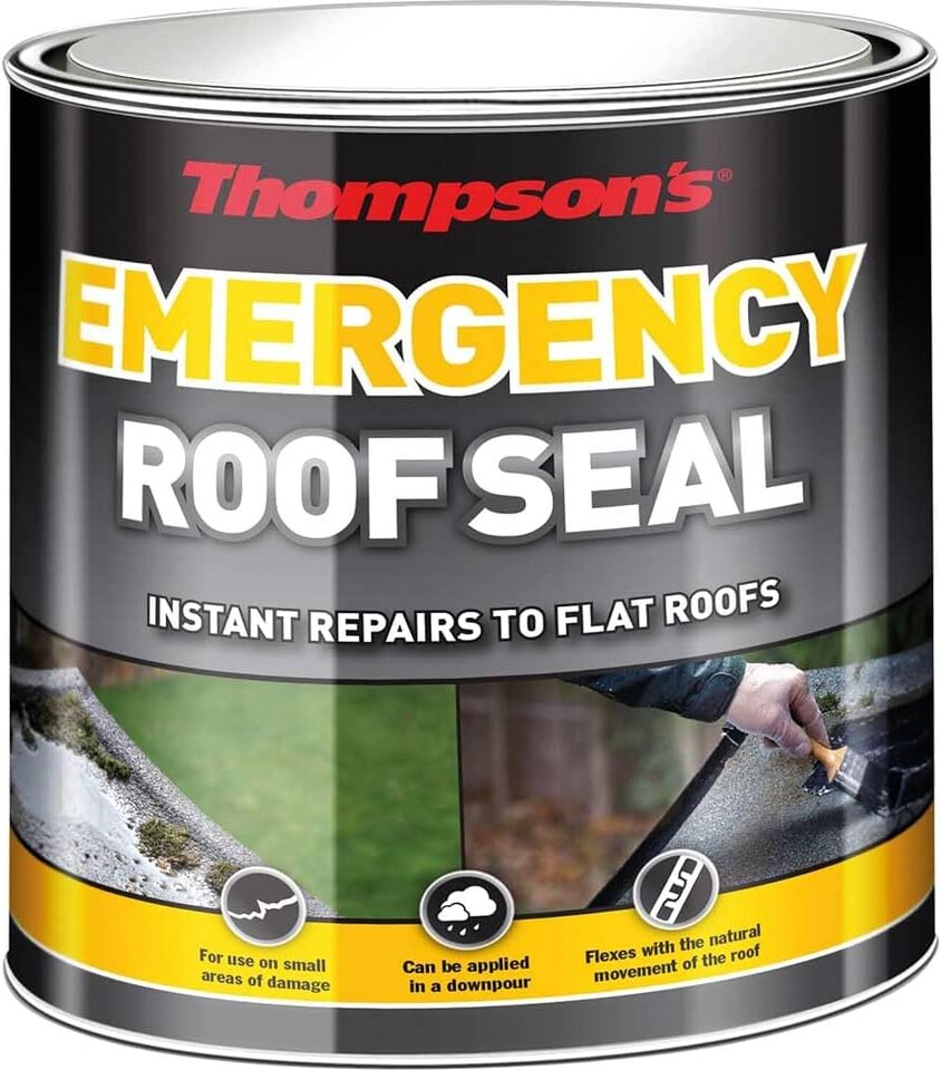 image 1 of Thompson's Emergency Roof Seal Black 2.5L