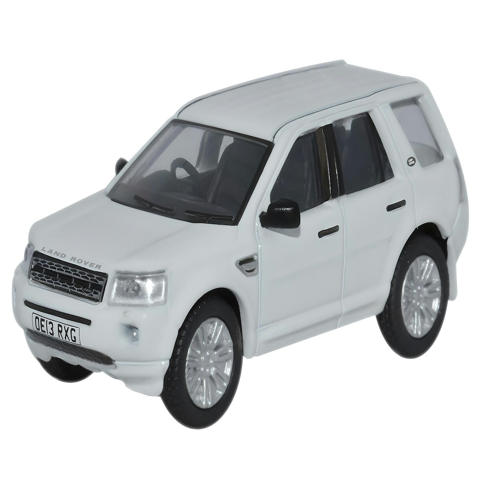 Oxford Diecast Land Rover Freelander Fuji White