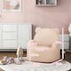 image 6 of AIYAPLAY Kids Armchair, Bear Shaped Toddler Chair for Bedroom Pink