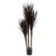 image 7 of Artificial Yukka Tree Plant Spiky UV Resistant Outdoor Tree Triple Dark Red and Brown Botanik | Brown | 5ft